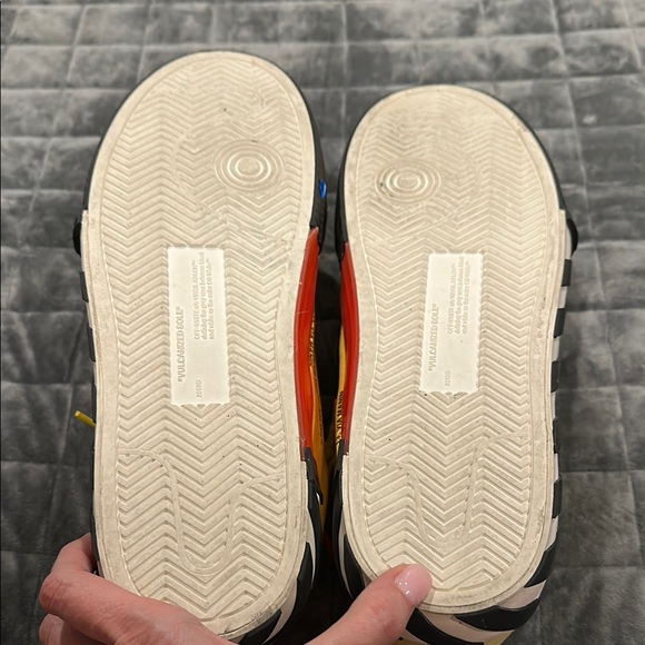 Off-White Size 46 / 13 Yellow Men's Low top Vulcanized Sneakers - Picture 7 of 16